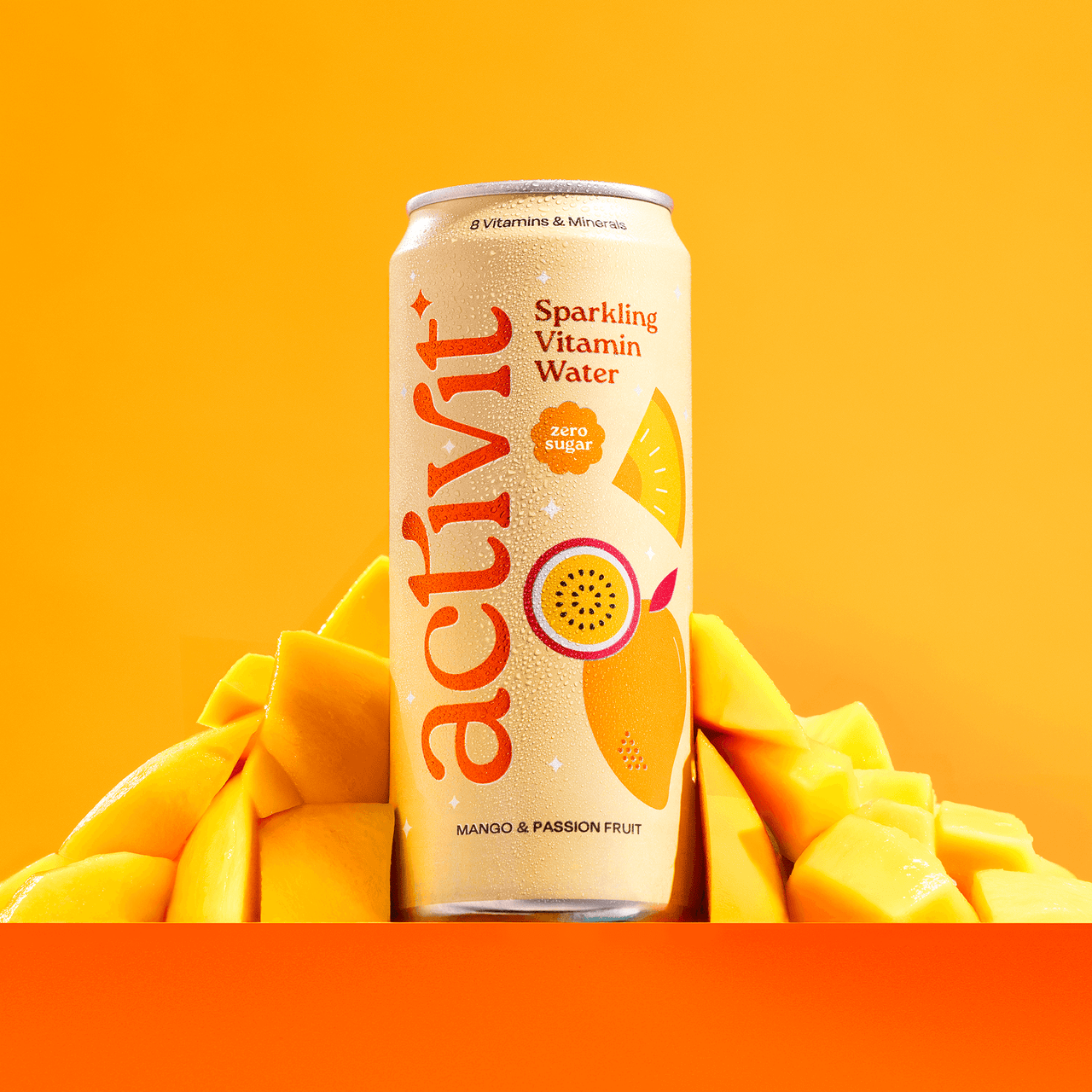 Mango & Passion Fruit - 330ml Cans