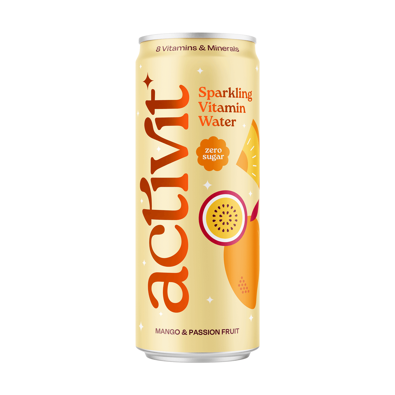 Mango & Passion Fruit - 330ml Cans