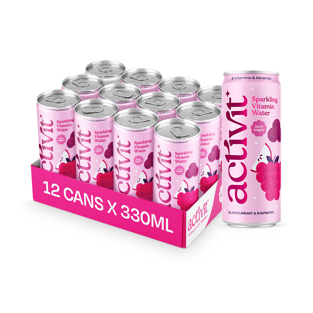 Activit Blackcurrant & Raspberry