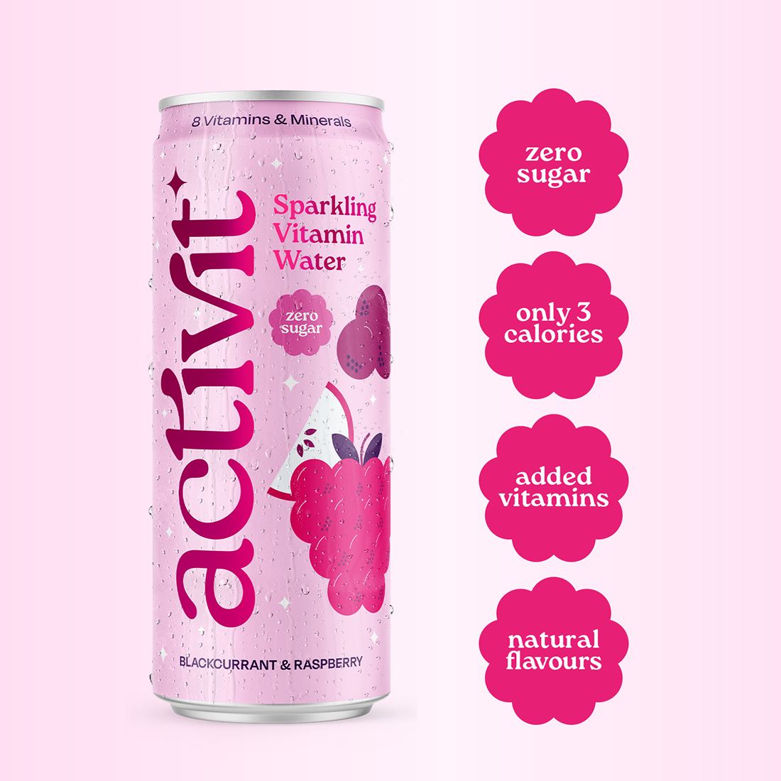 Activit Blackcurrant & Raspberry