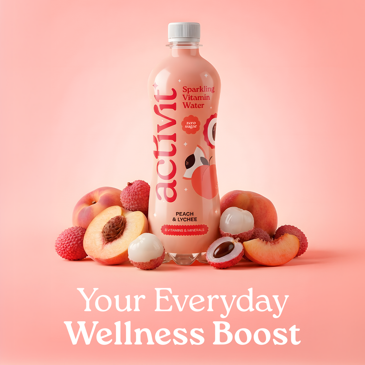 Activit New Arrivals Multipack - Blueberry & Elderflower, and Peach & Lychee